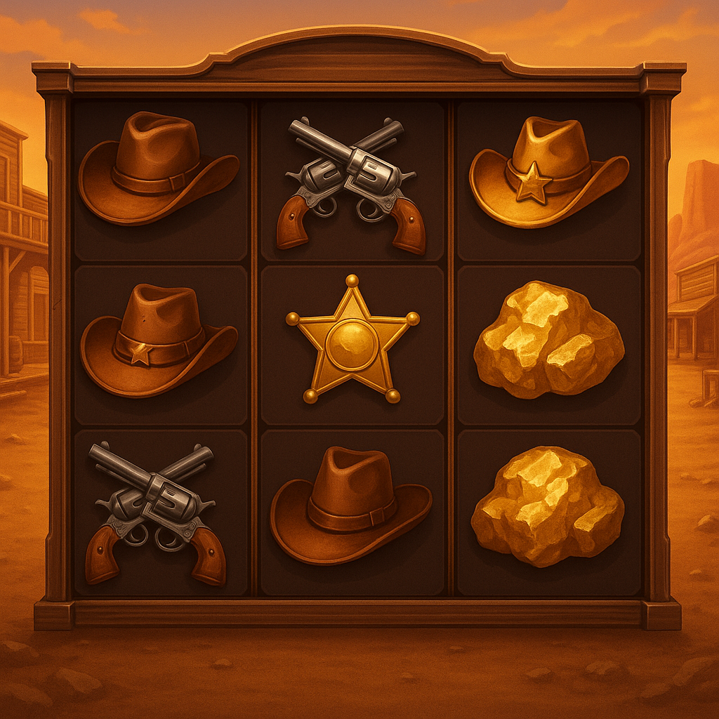 Wild west slot game